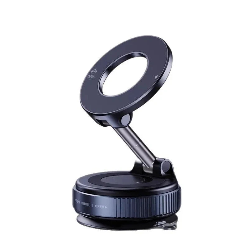 HOLDSONIC Car Mount Vacuum Magnetic Holder Foldable Strong Suction Stand for Cell Phone