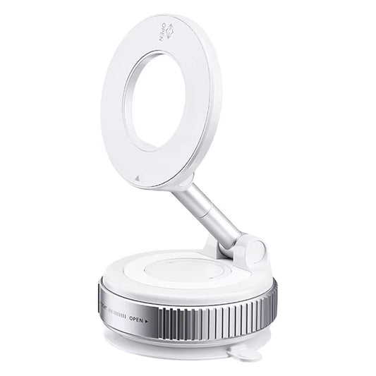 HOLDSONIC Car Mount Vacuum Magnetic Holder Foldable Strong Suction Stand for Cell Phone